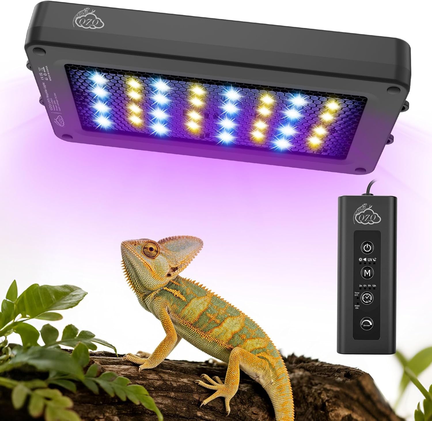 Marine Aquarium Led Lights - Lámpara LED para reptiles UVA UVB