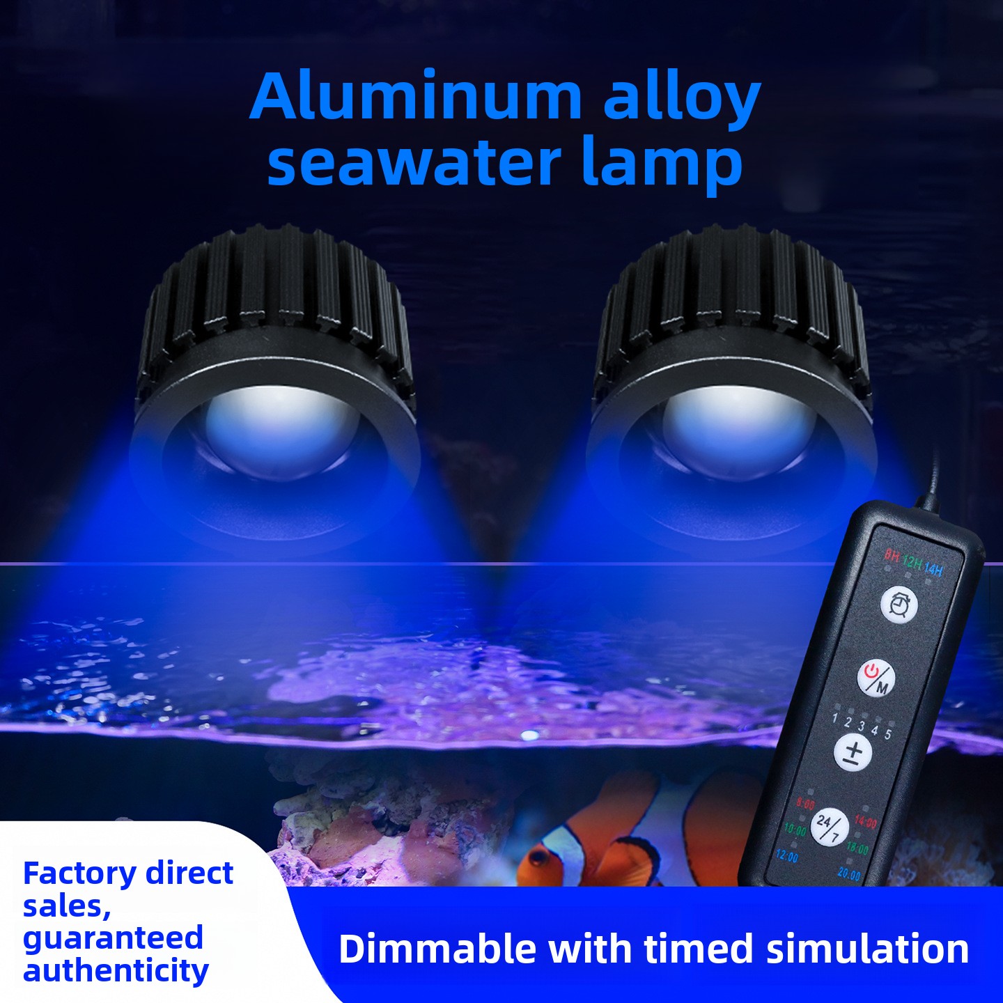 Marine Aquarium Led Lights - Lámpara inteligente para corales de aguas