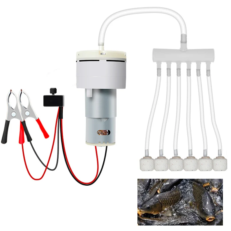 Marine Aquarium Dc Pump - Mini bomba de aire de 12V