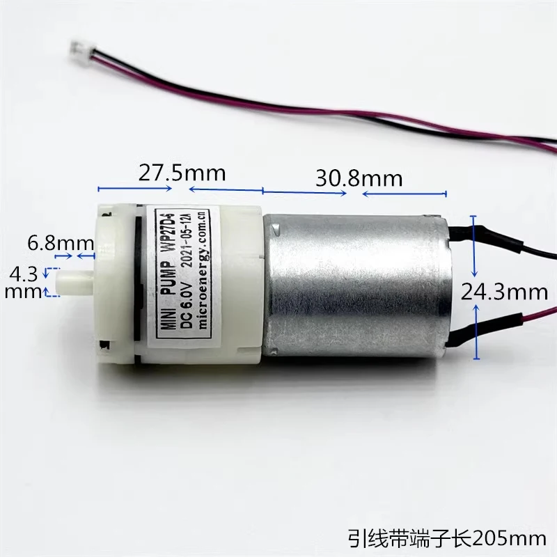 Bomba de Aire Pequeña WP27D-6  - Marine Aquarium Dc Pump reseña y precio