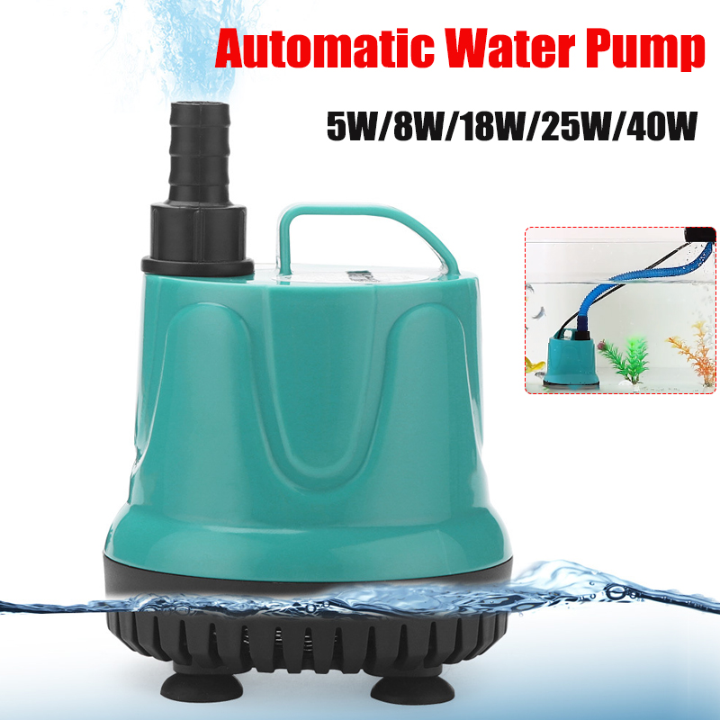 5W 8W 18W 25W 40W Alta Presión - Marine Aquarium Return Pump reseña y precio