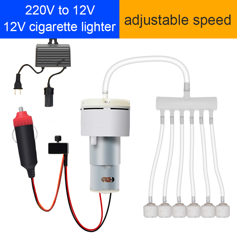 Minibomba de aire para acuario - Marine Aquarium Dc Pump reseña y precio