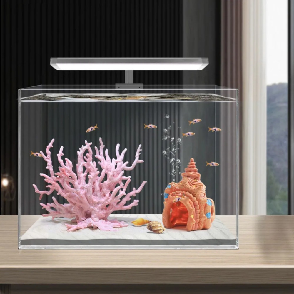 Adorno de Coral Artificial par - Marine Aquarium Tanks reseña y precio