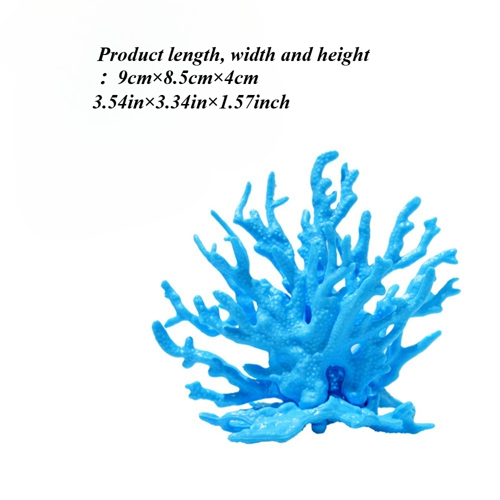 Adorno de Coral Artificial par - Marine Aquarium Tanks reseña y precio