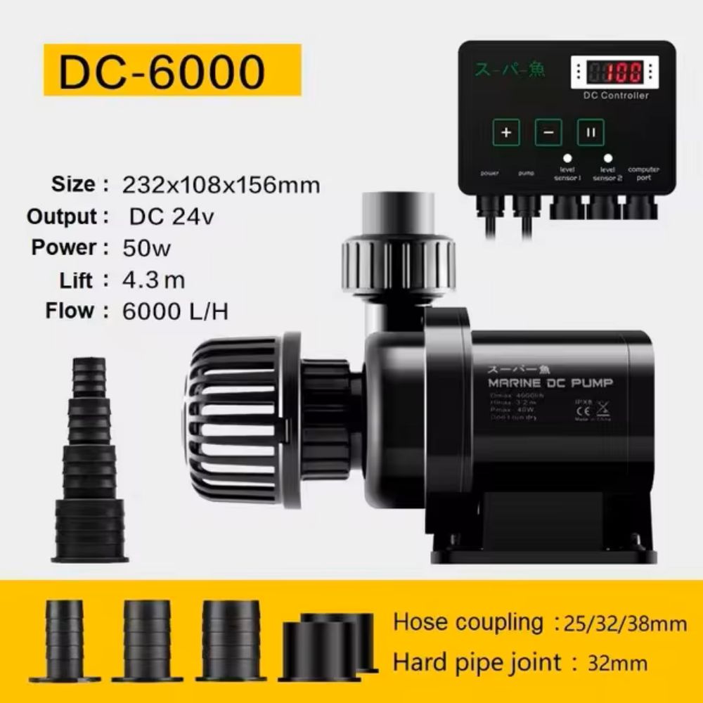 Bomba de fuente de agua de acu - Marine Aquarium Return Pump reseña y precio