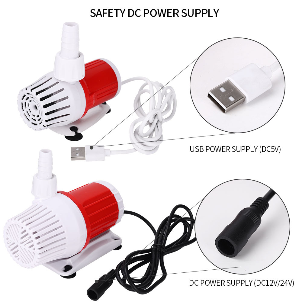 Bomba de agua sumergible silen - Marine Aquarium Dc Pump reseña y precio