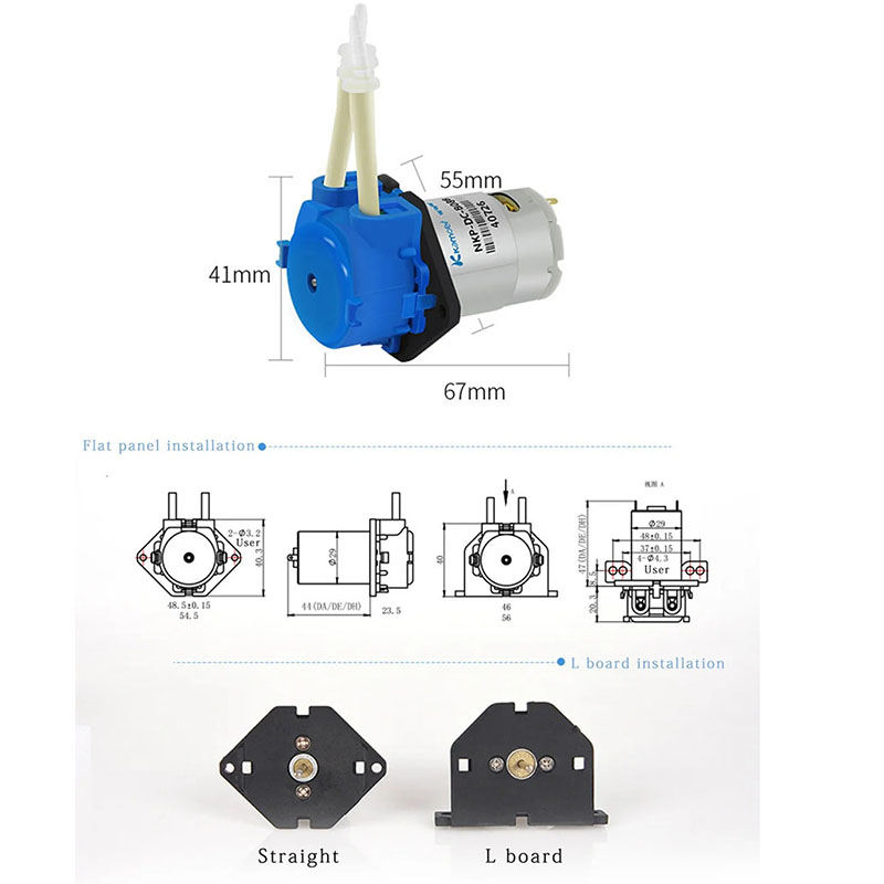 Bomba Peristáltica Pequeña DC  - Marine Aquarium Dc Pump reseña y precio