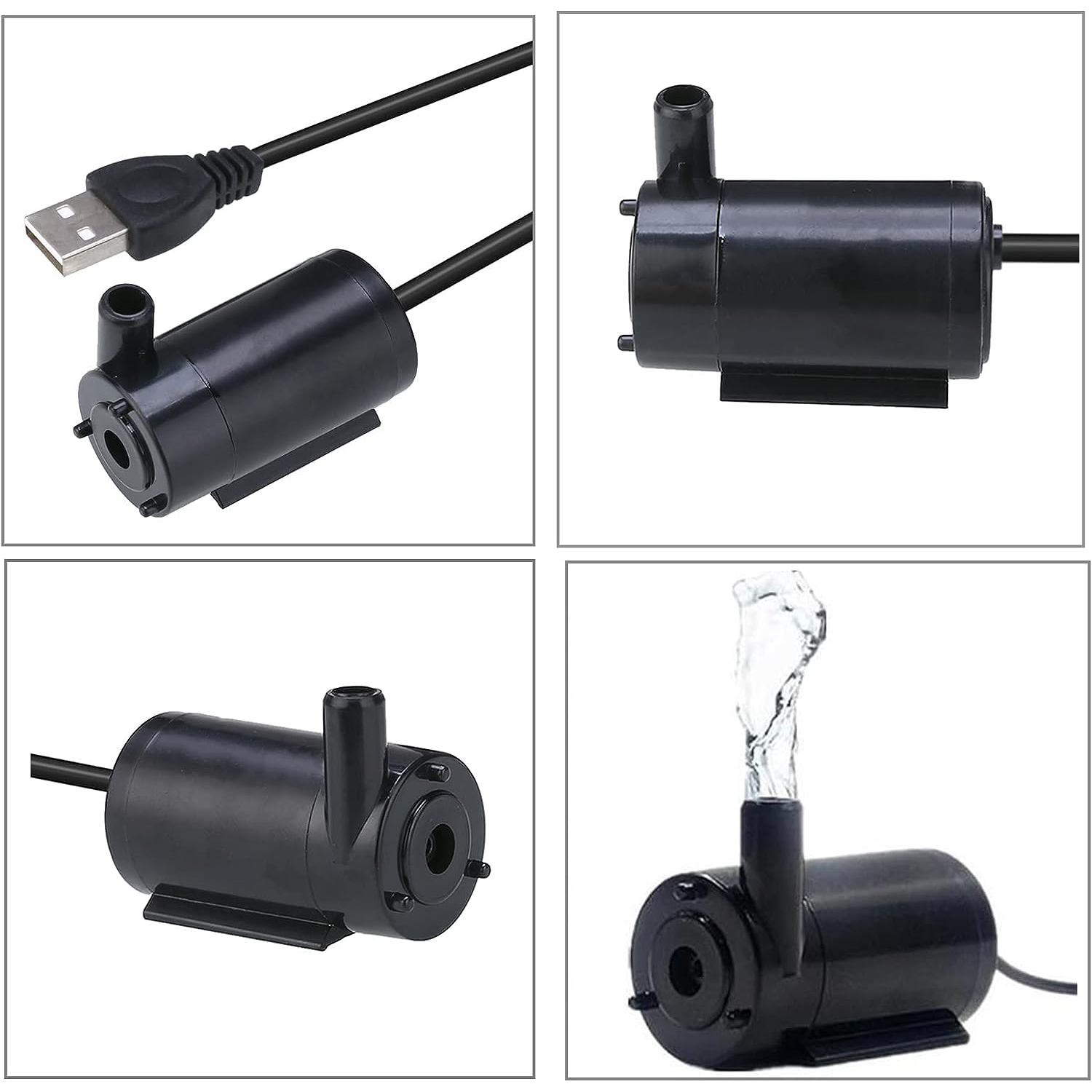 DC 3-5V USB Micro sumergible M - Marine Aquarium Dc Pump reseña y precio