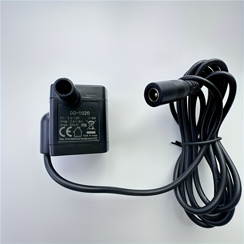 1 Uds bomba de agua 5V enchufe - Marine Aquarium Dc Pump reseña y precio