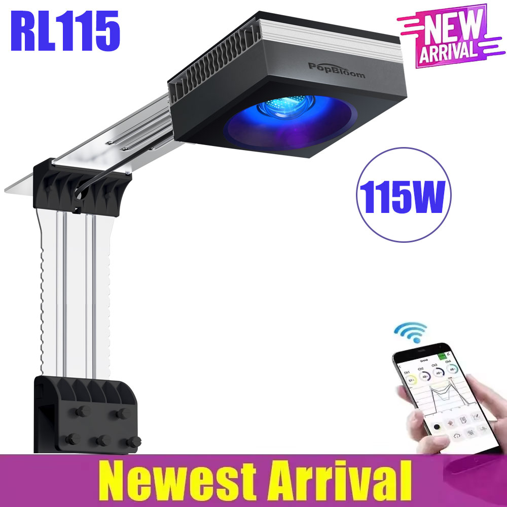 PopBloom WiFi acuario luz LED  - Marine Aquarium Led Lights reseña y precio